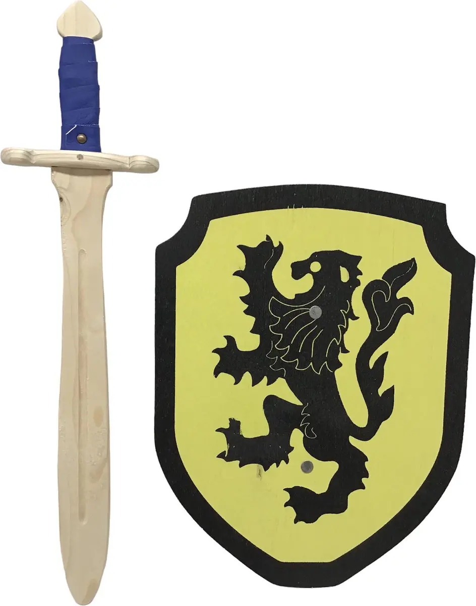 Simply For Kids Houten Ridderzwaard & Schild