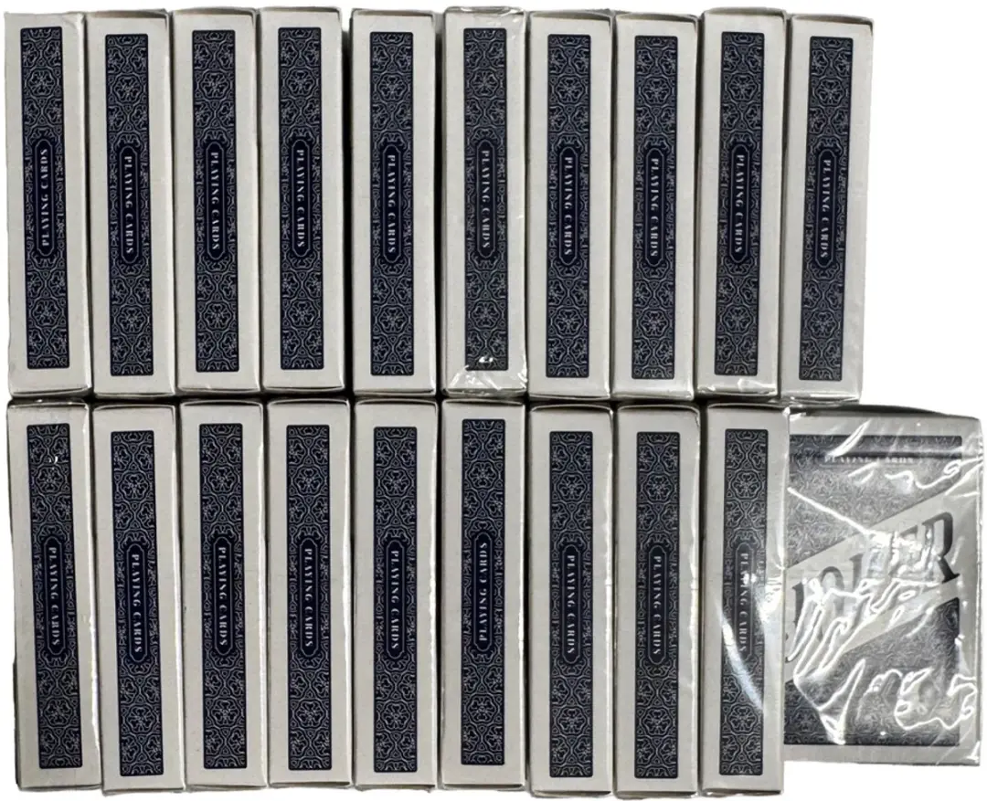 Cartamundi Joker Bridge Speelkaarten Blauw - 20 Stuks