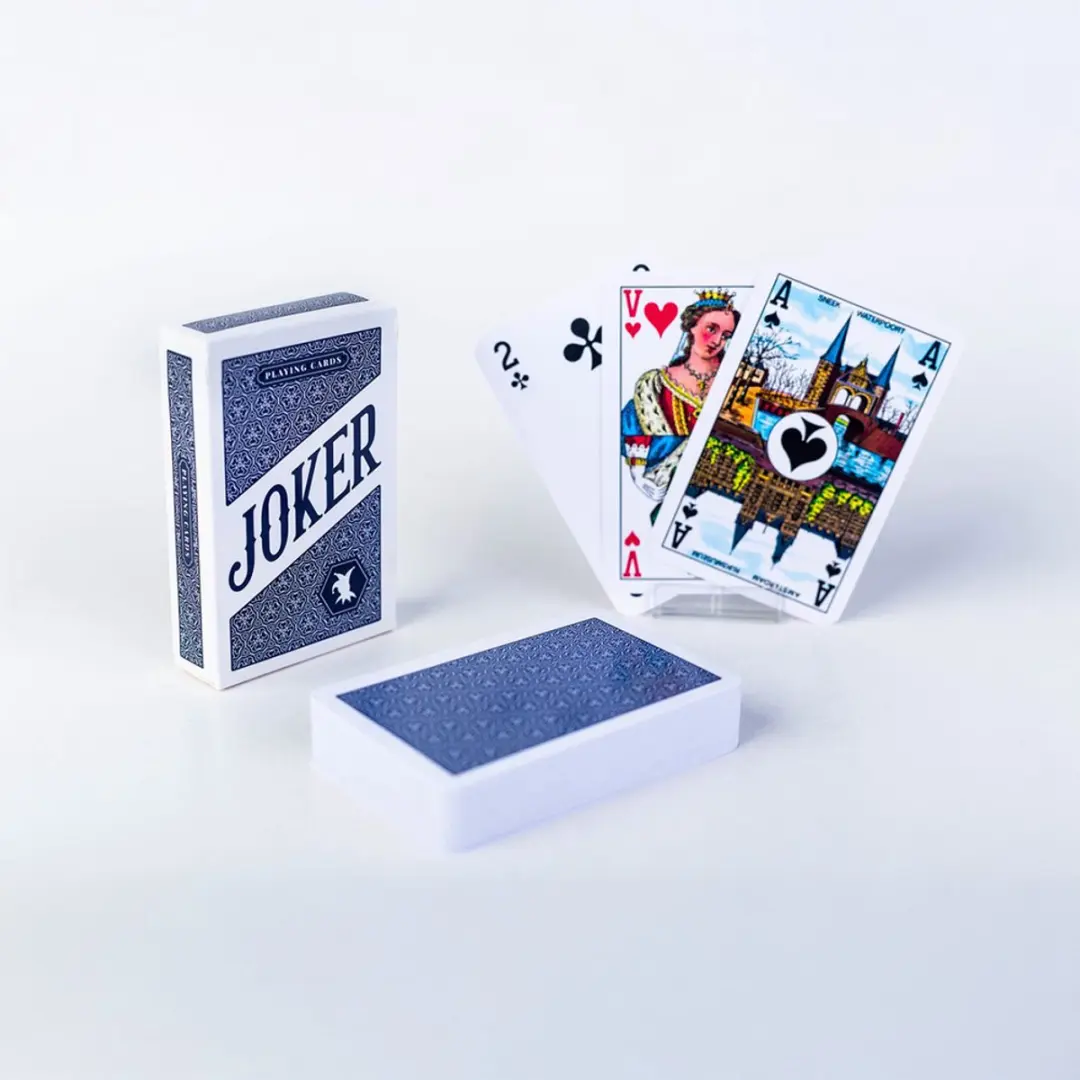 Cartamundi Joker Bridge Speelkaarten Blauw