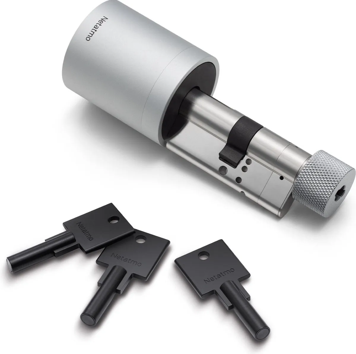 Netatmo Door Lock Extension Kit 45 mm – 3 Extra Slimme Sleutels – Accessoire voor Netatmo Smart Door Lock