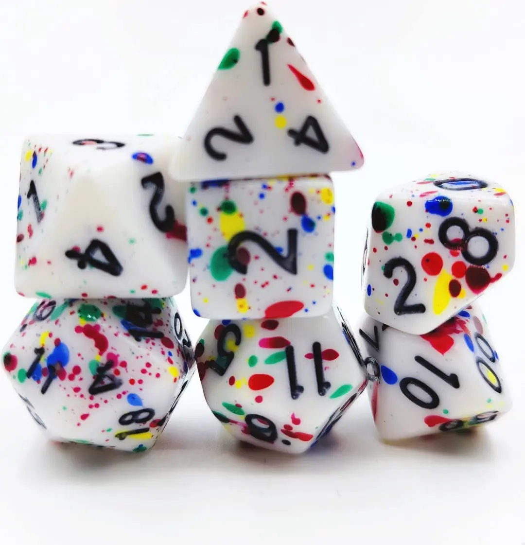 Lapi Toys D&D Polydice Acryl Set - 7 Stuks