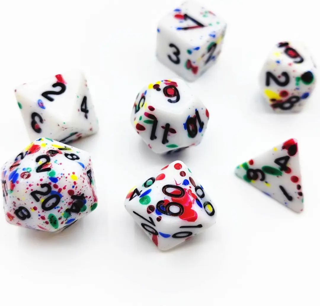 Lapi Toys D&D Polydice Acryl Set - 7 Stuks