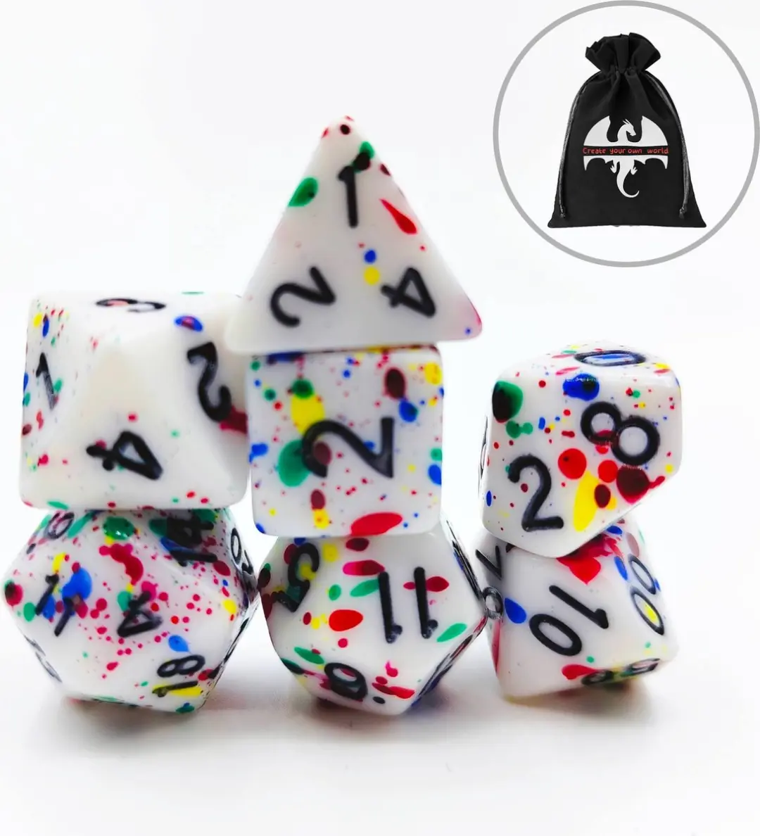 Lapi Toys D&D Polydice Acryl Set