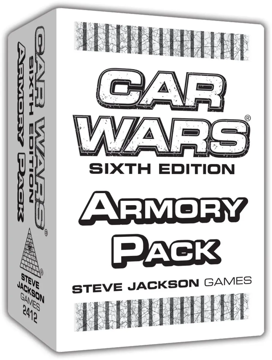 Steve Jackson Games Car Wars Armory Pack 2412SJG