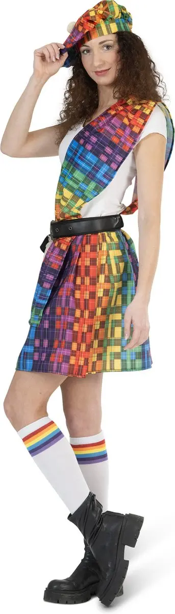 Espa Schotse Kilt Regenboog - One Size