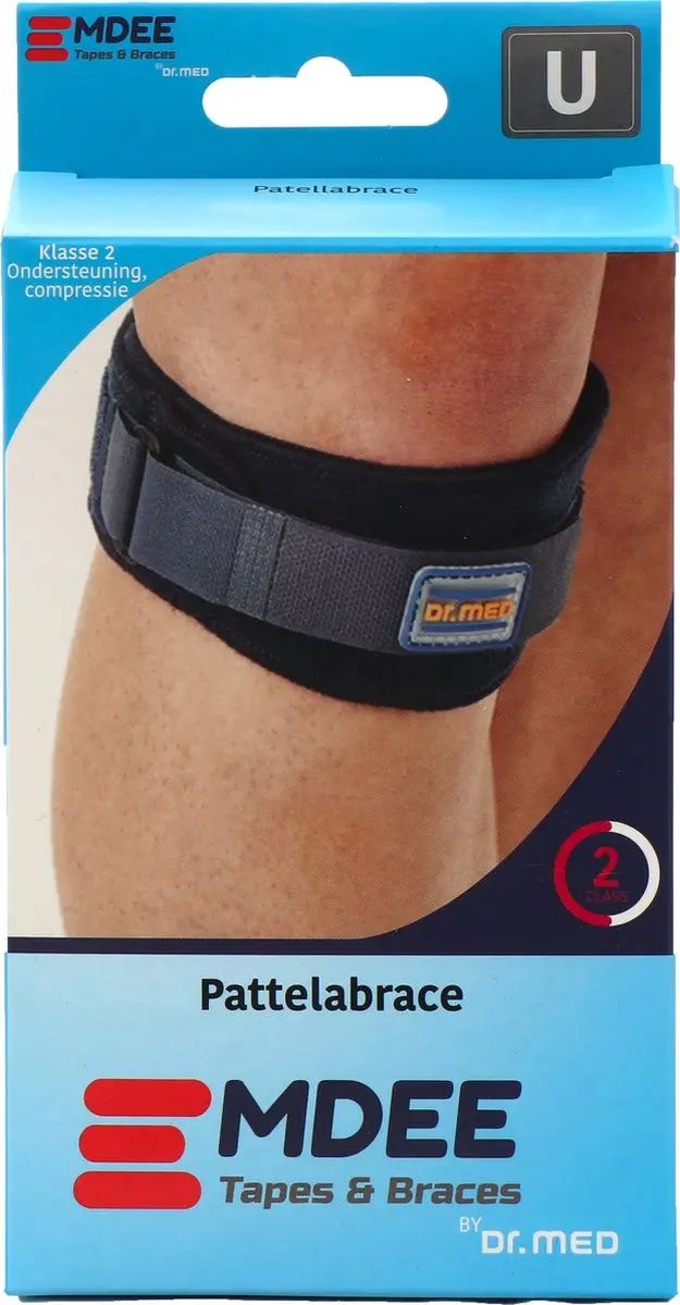 Emdee Kniebrace Blauw
