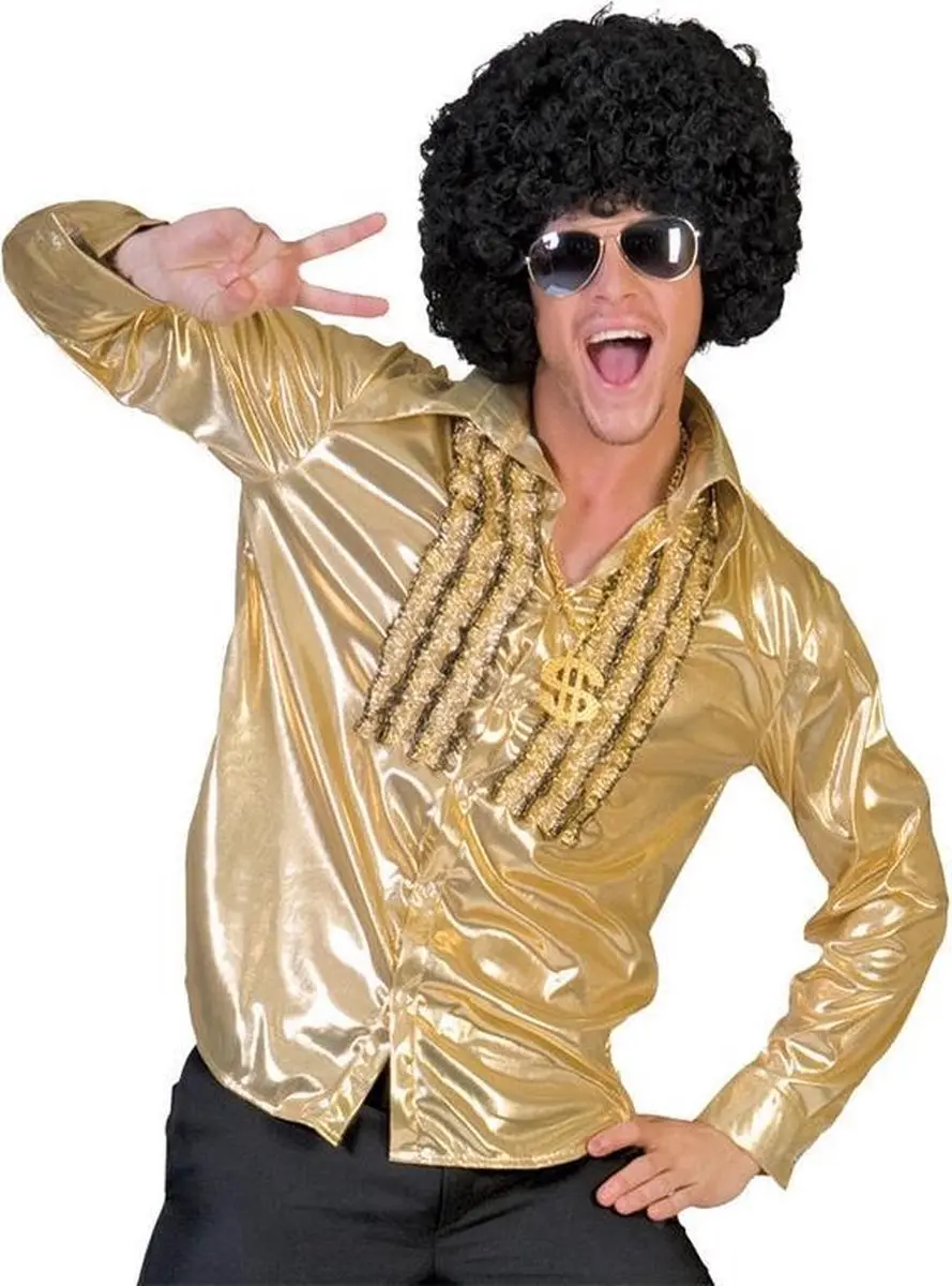 Espa Gouden Party Shirt - Glitter - Maat 56