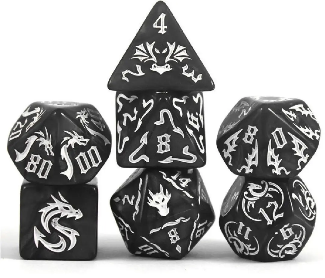 Lapi Toys D&D Dobbelstenen Acryl