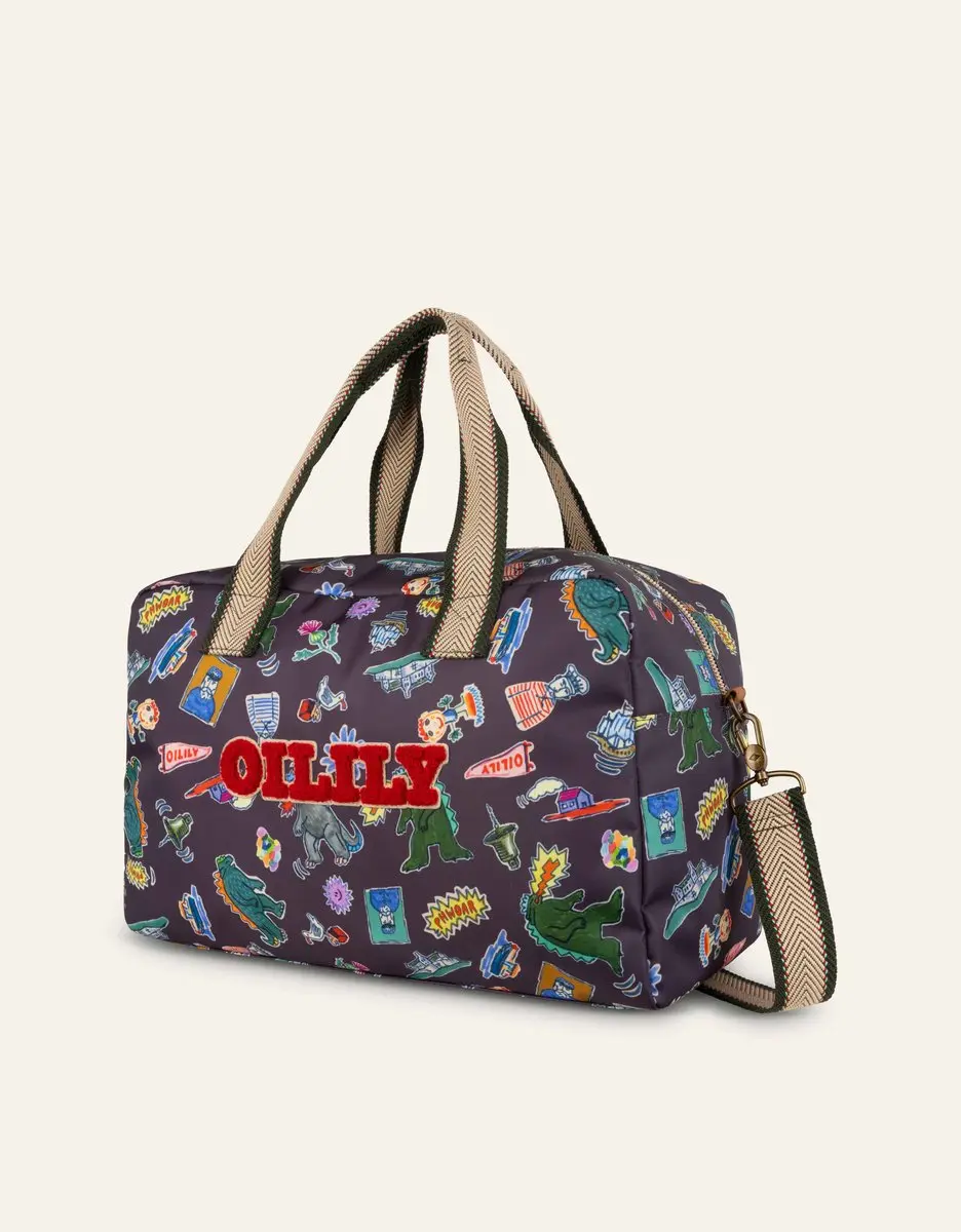 Oilily Aloha Sporttas - 14.5L - Grijs