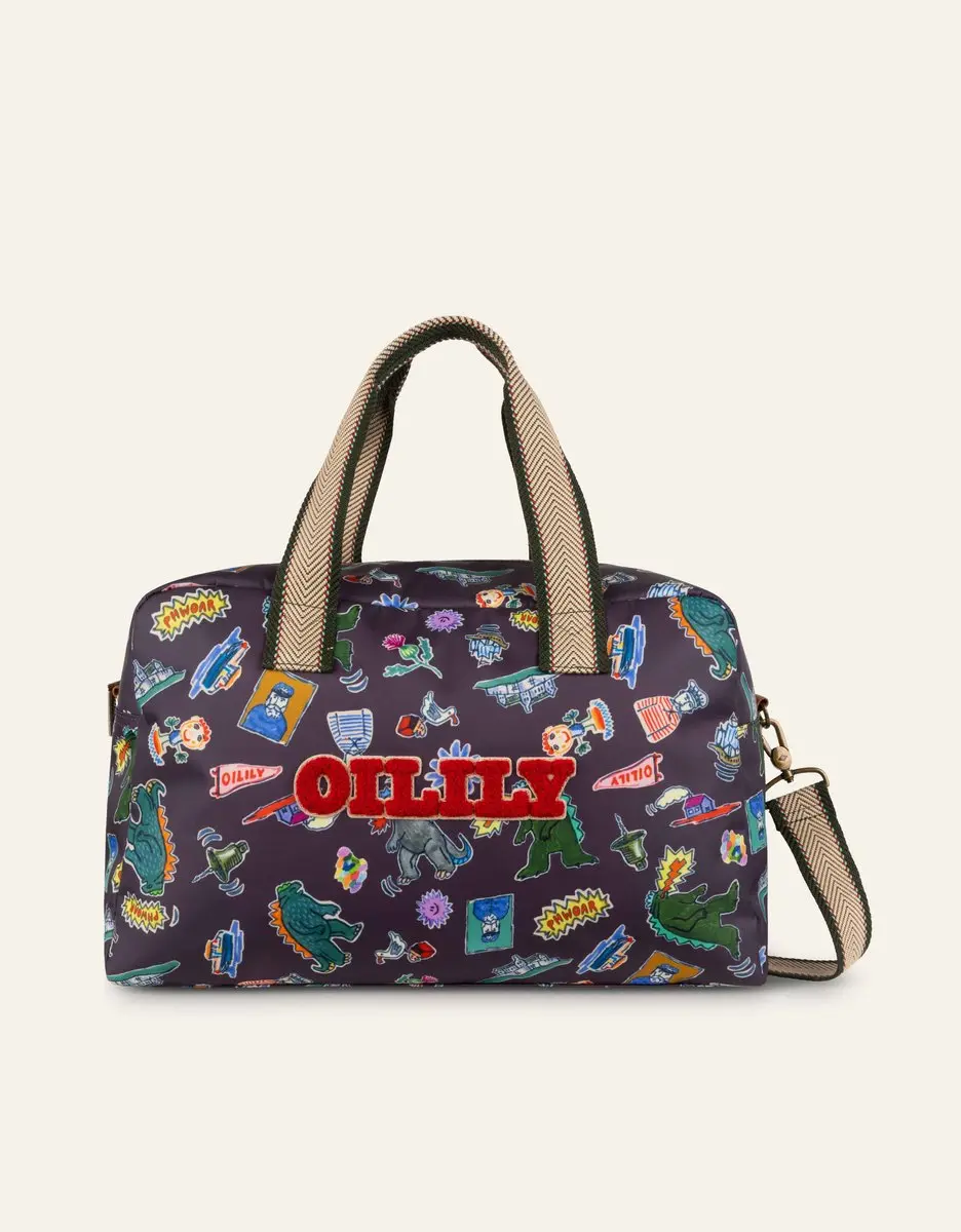 Oilily Aloha Sporttas - 14.5L - Grijs