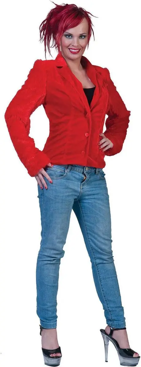 Espa Vestje Fuzzy Rood
