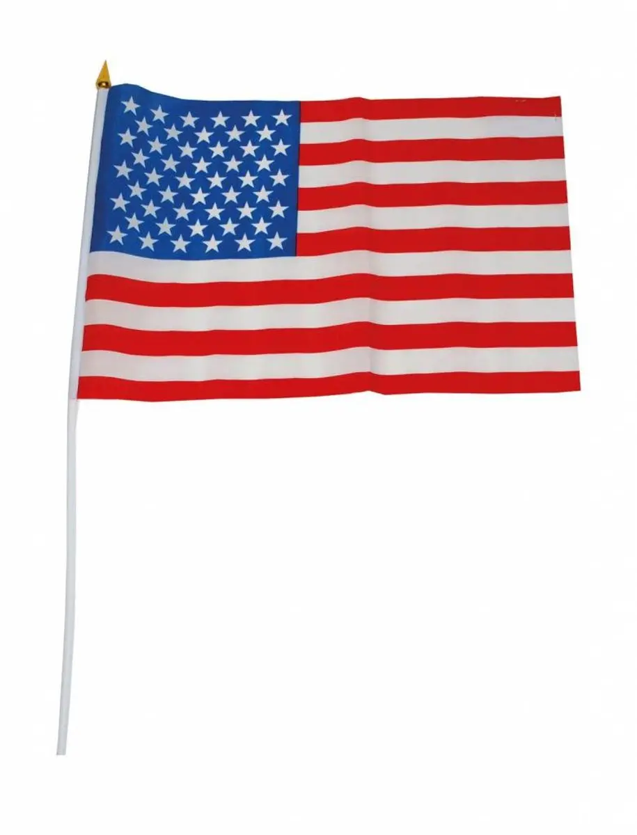 Espa Amerikaanse Vlag - Grijs/Wit