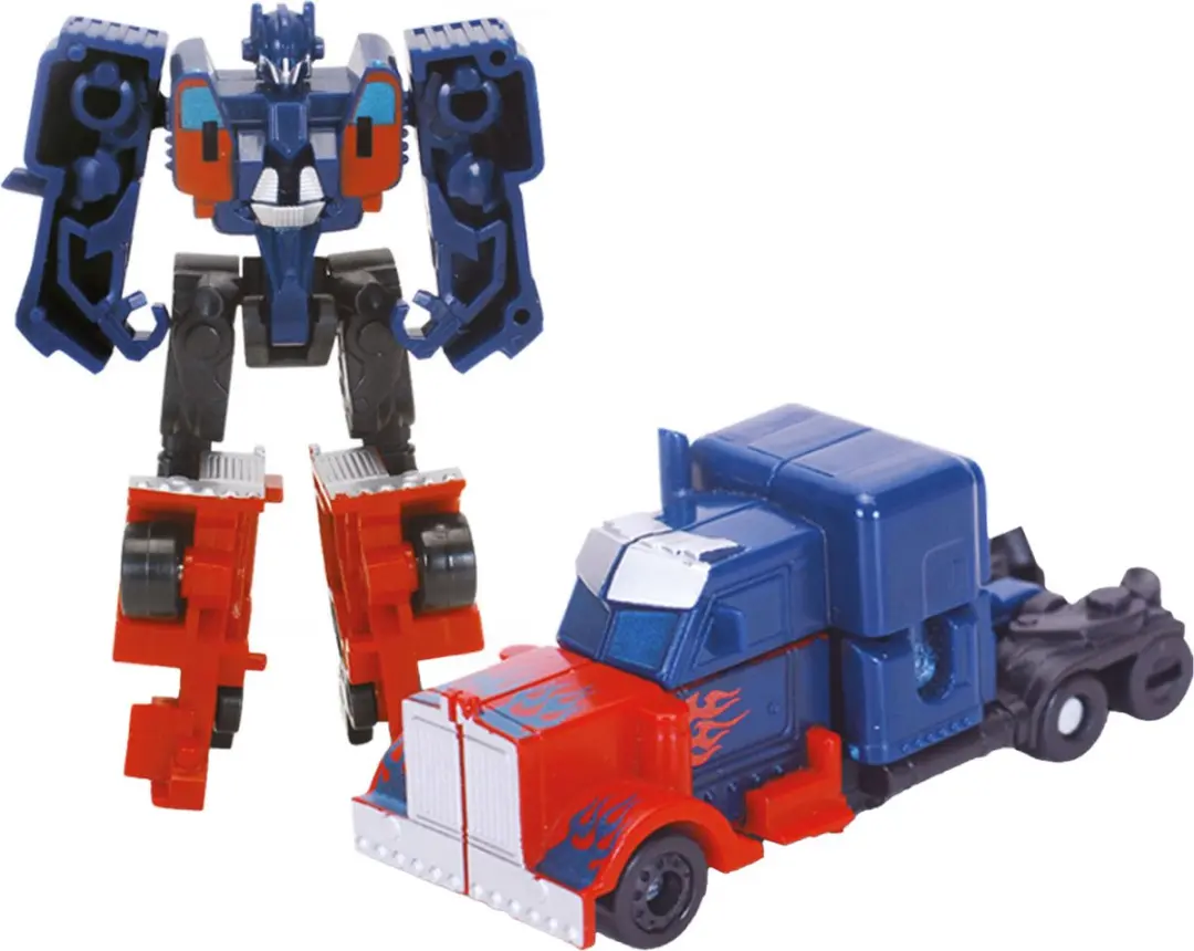 Toi-Toys Mini Veranderrobot Op Kaart 30084Z - Assorti
