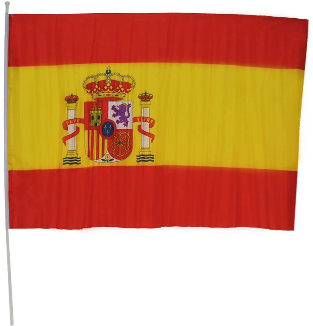 ESPA Spaanse vlag 60x90cm - Grijs/Wit
