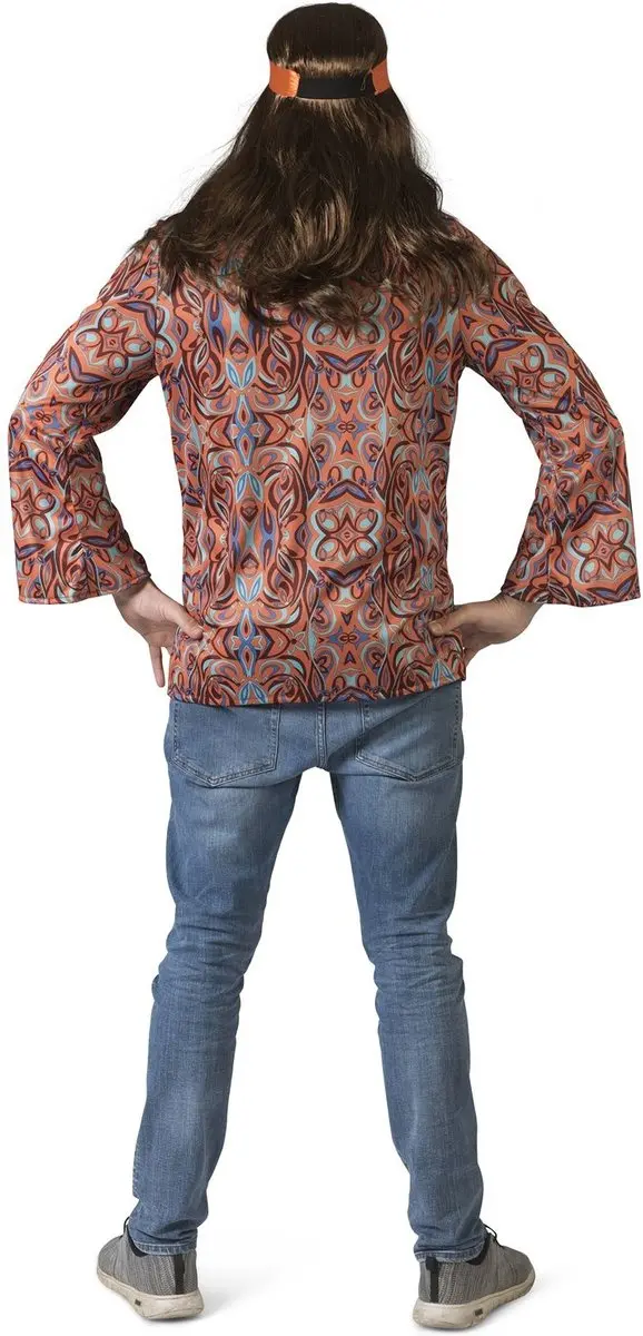 Espa Disco Seventies Shirt Orlando Heren - M/L - Bruin