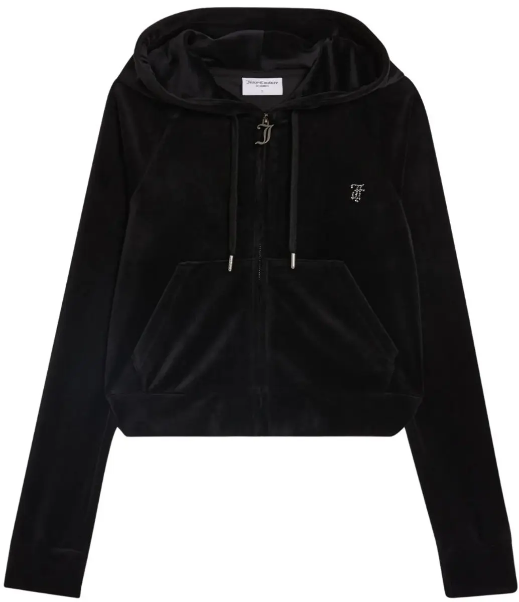 Juicy Couture Madison Col Out Hoodie - XL - Zwart