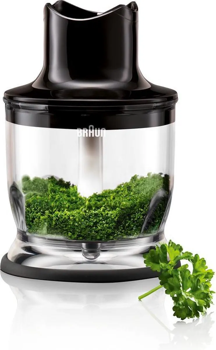 Braun MQ 20 BL Hakmolen - 0.35L - Zwart