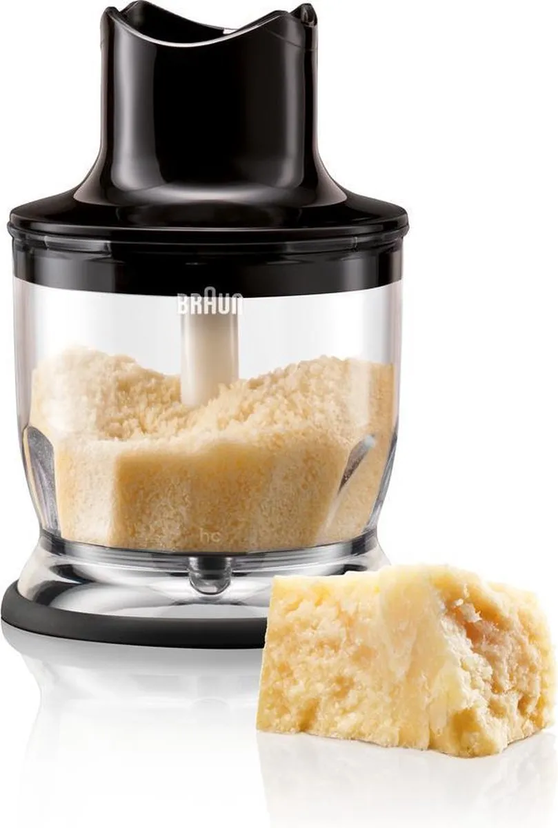 Braun MQ 20 BL Hakmolen - 0.35L - Zwart