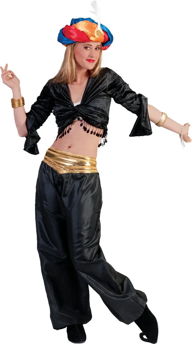 Espa 1001 Nacht Arabisch Kostuum - Zwarte Oosterse Broek