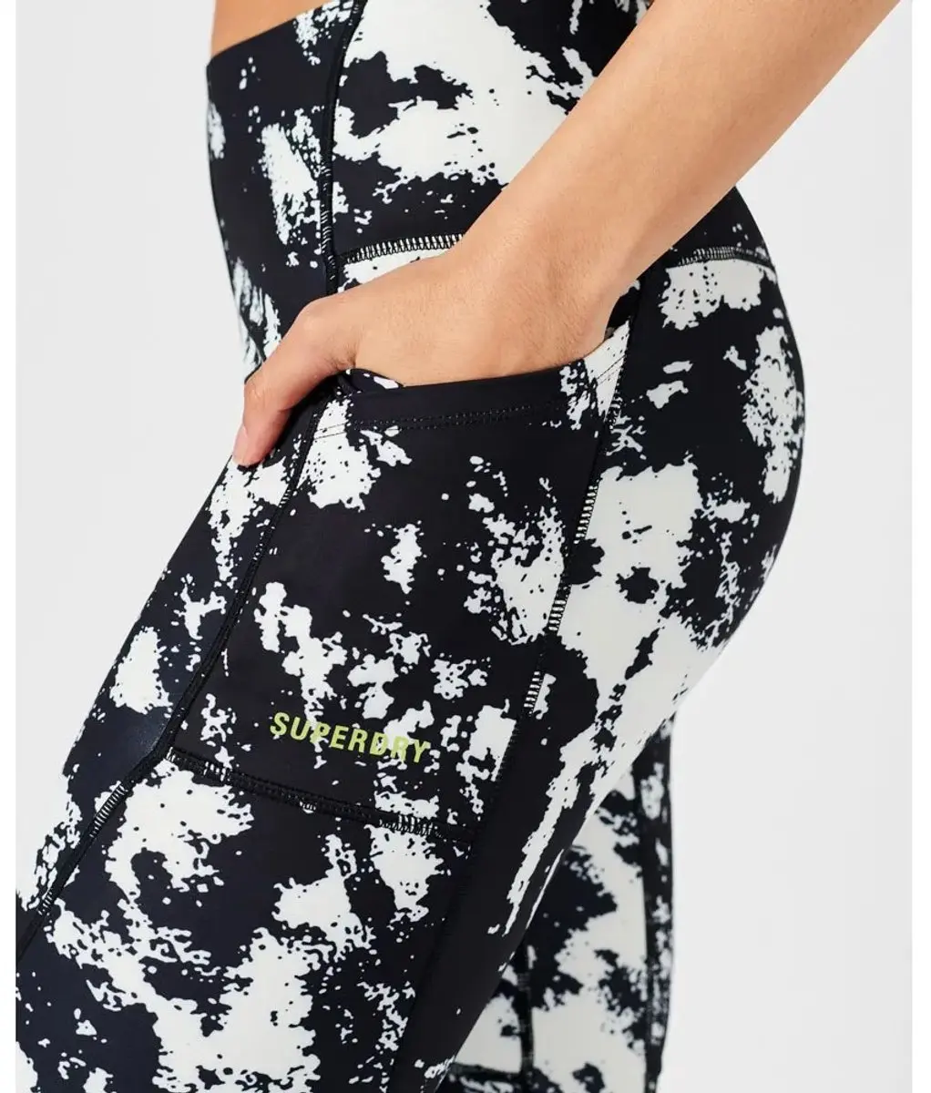 Superdry Run 7/8 Leggings XS - Zwart - afbeelding 6 van 6