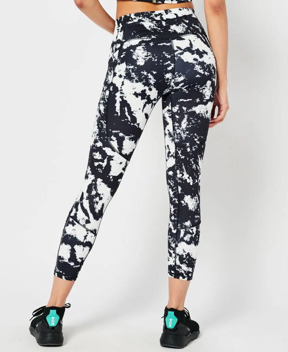 Superdry Run 7/8 Leggings XS - Zwart