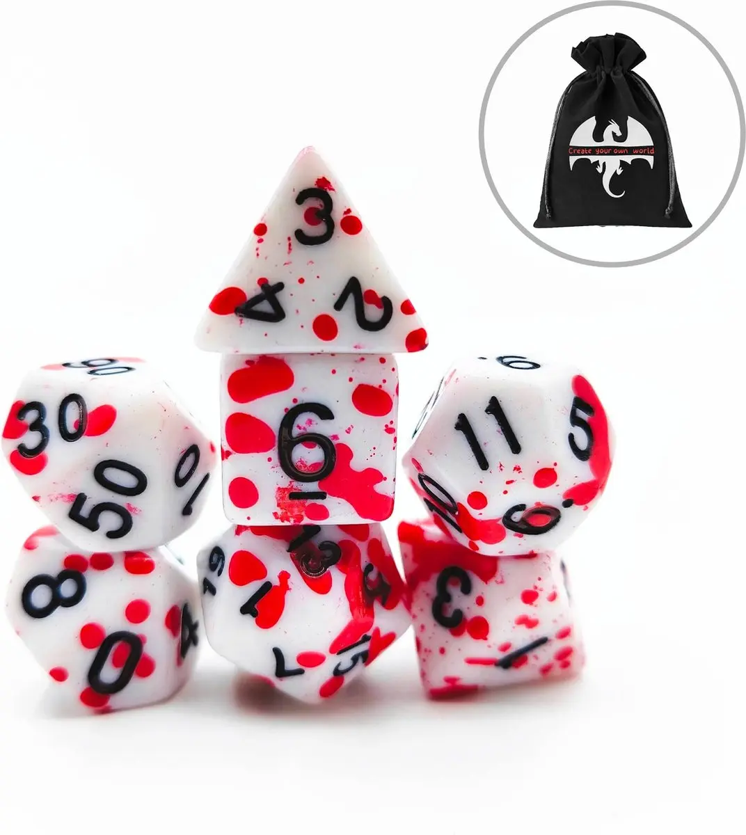 Lapi Toys D&D Polydice Acryl Set