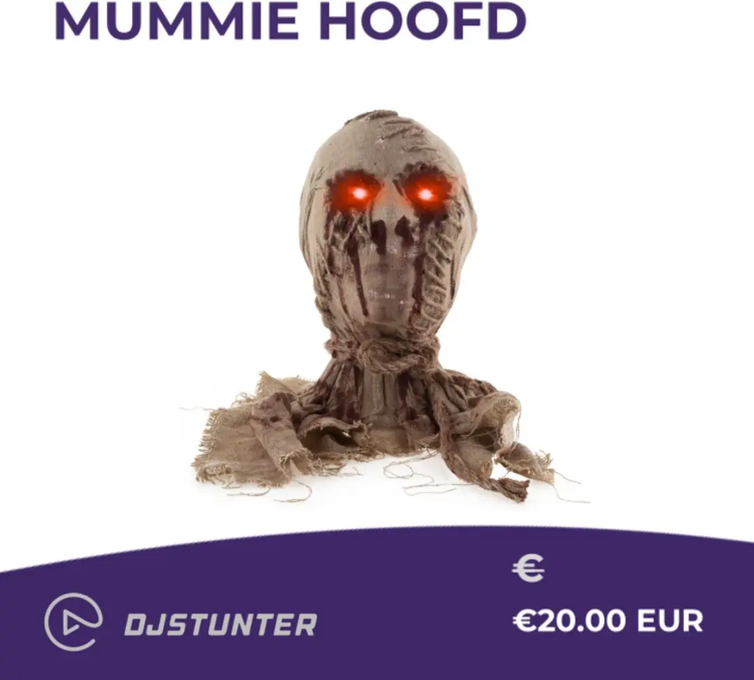 Espa Lichtgevend Mummiehoofd 50cm - Bruin
