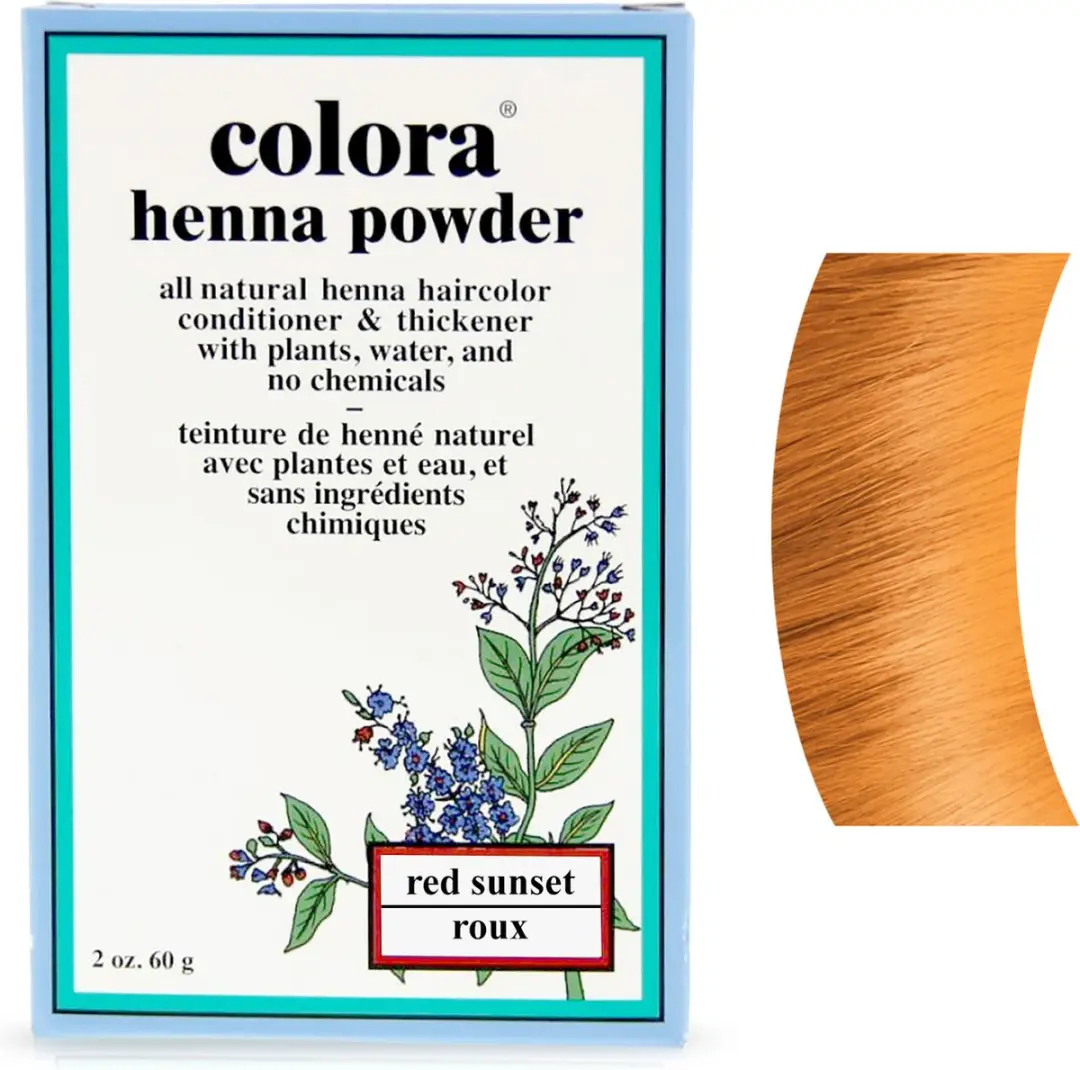 Colora Henna Red Sunset Kleurpoeder 60g