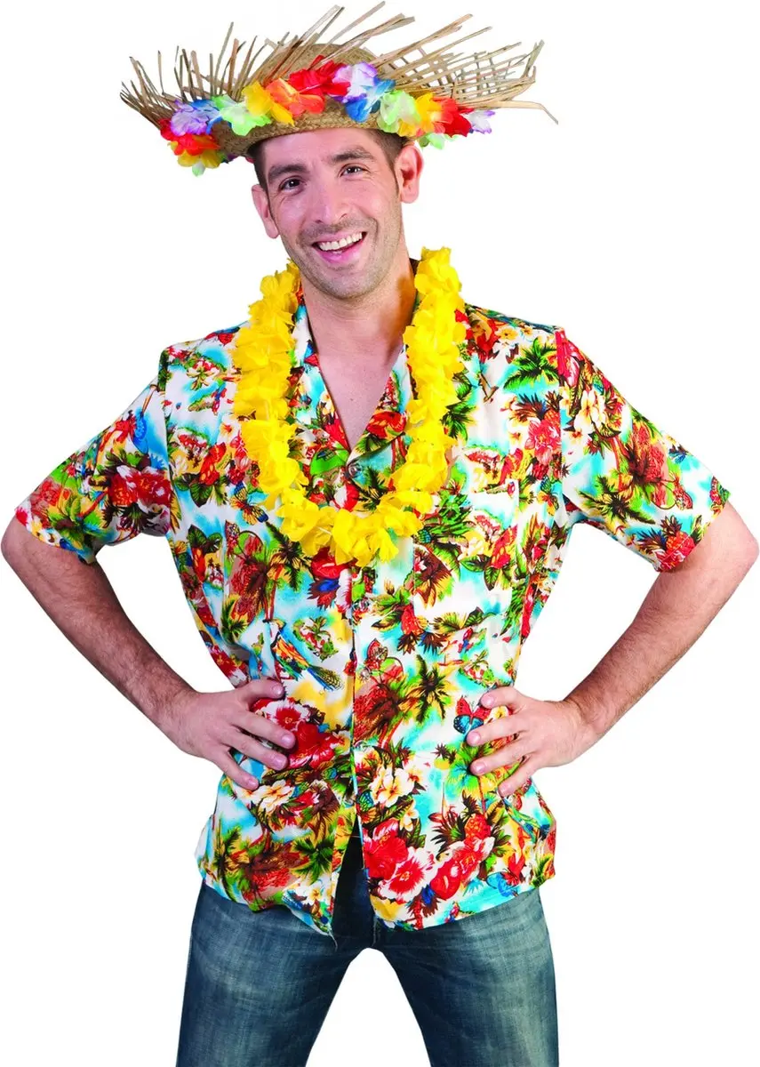 Espa Hawaii Blouse Kauai - Maat 48/50 - Regenboog