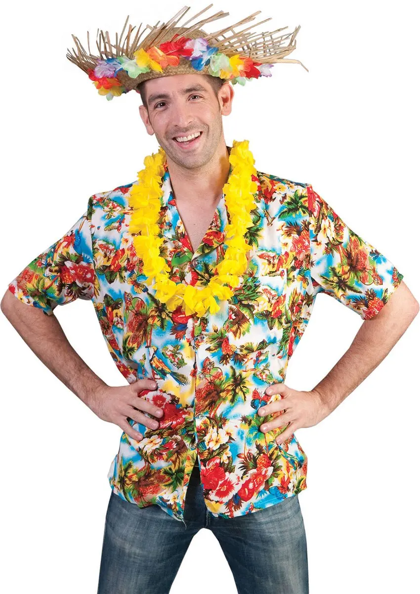Espa Hawaii Blouse Kauai - Maat 48/50 - Regenboog