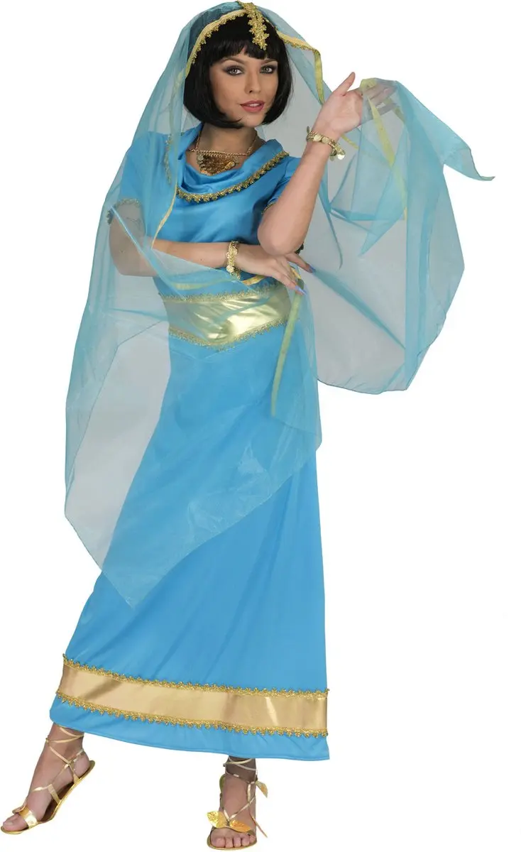 Espa Indiase Verkleedjurk Anandi - S - Blauw - afbeelding 6 van 6