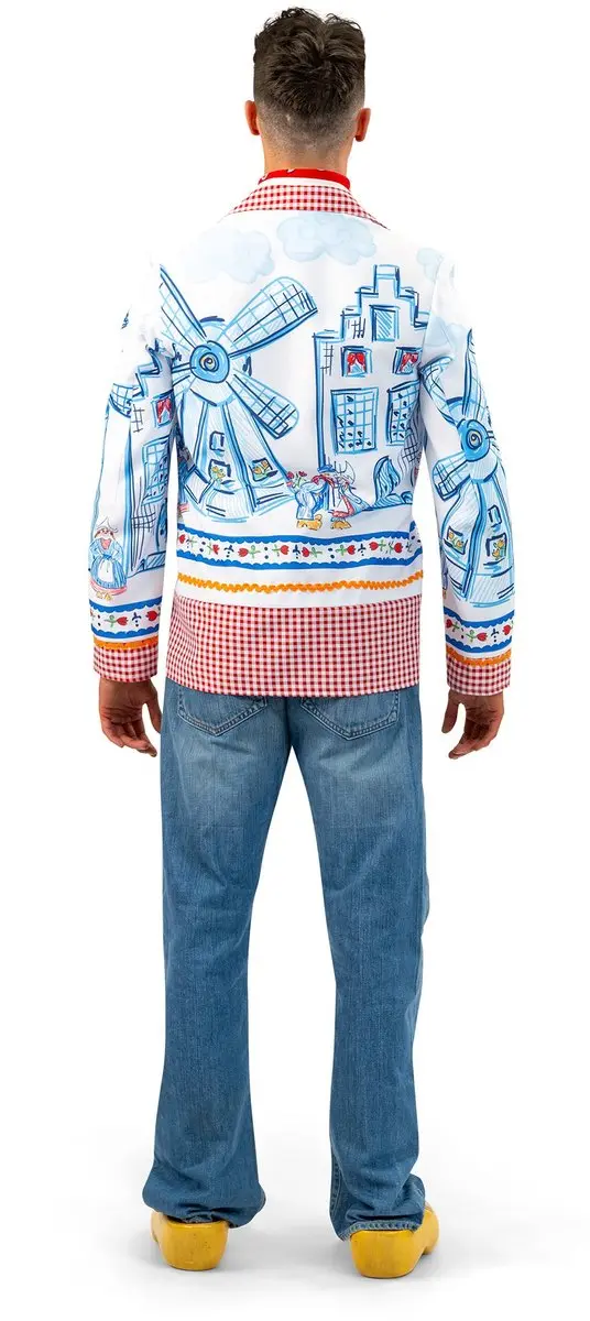 Espa Volendamse Jas Delfts Blauw Heren - L/XL