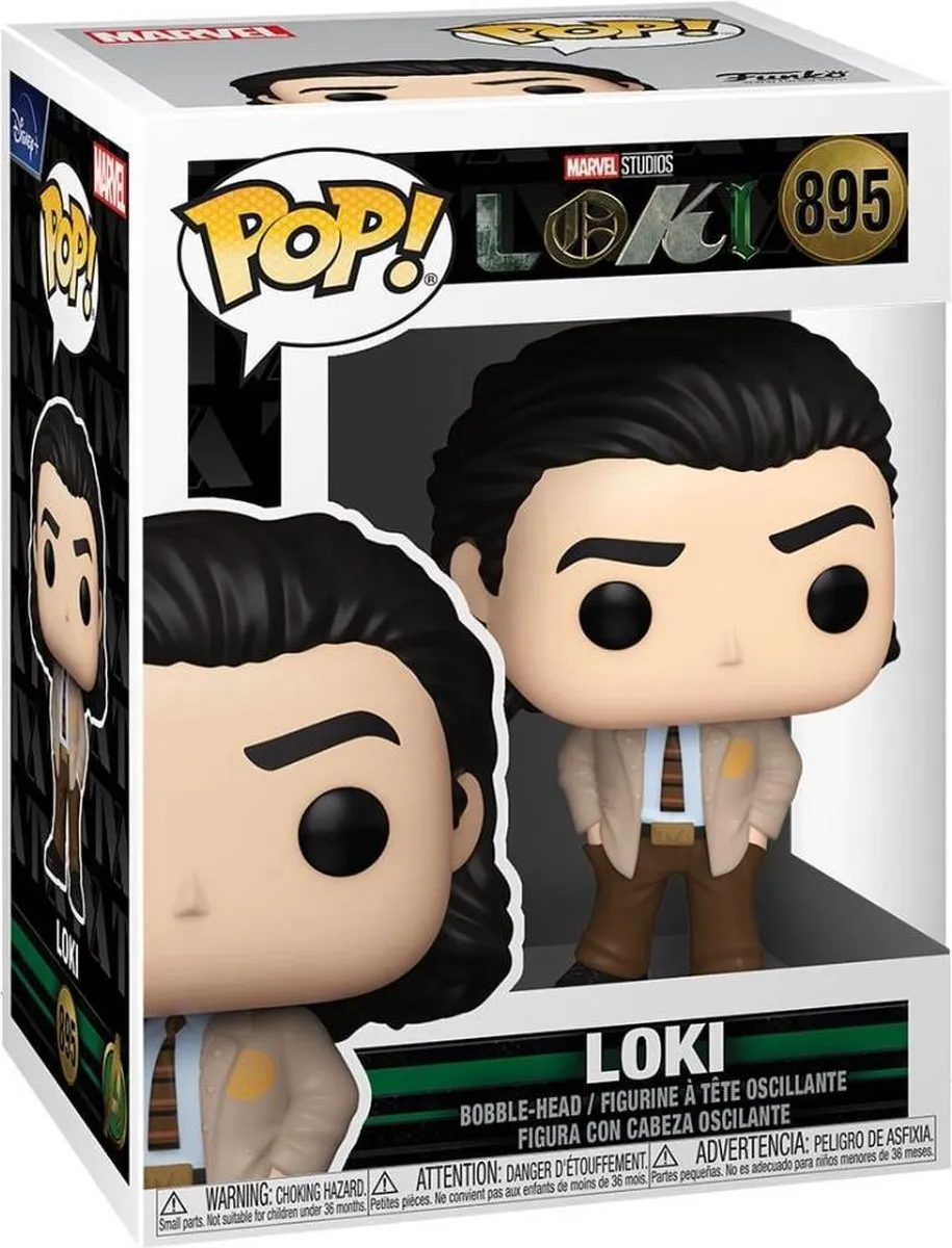 Funko Marvel POP! Loki Verzamelfiguur 55741 - 9 cm - Multicolours