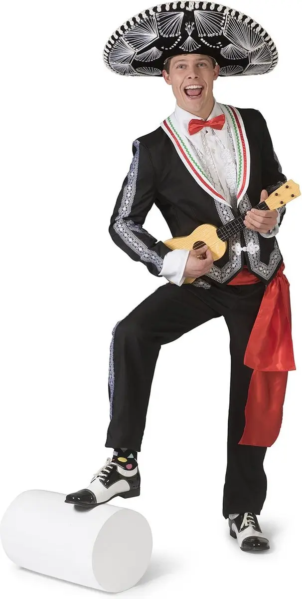 Espa Mexicaans Pak Maximo 56/58 - Zwart