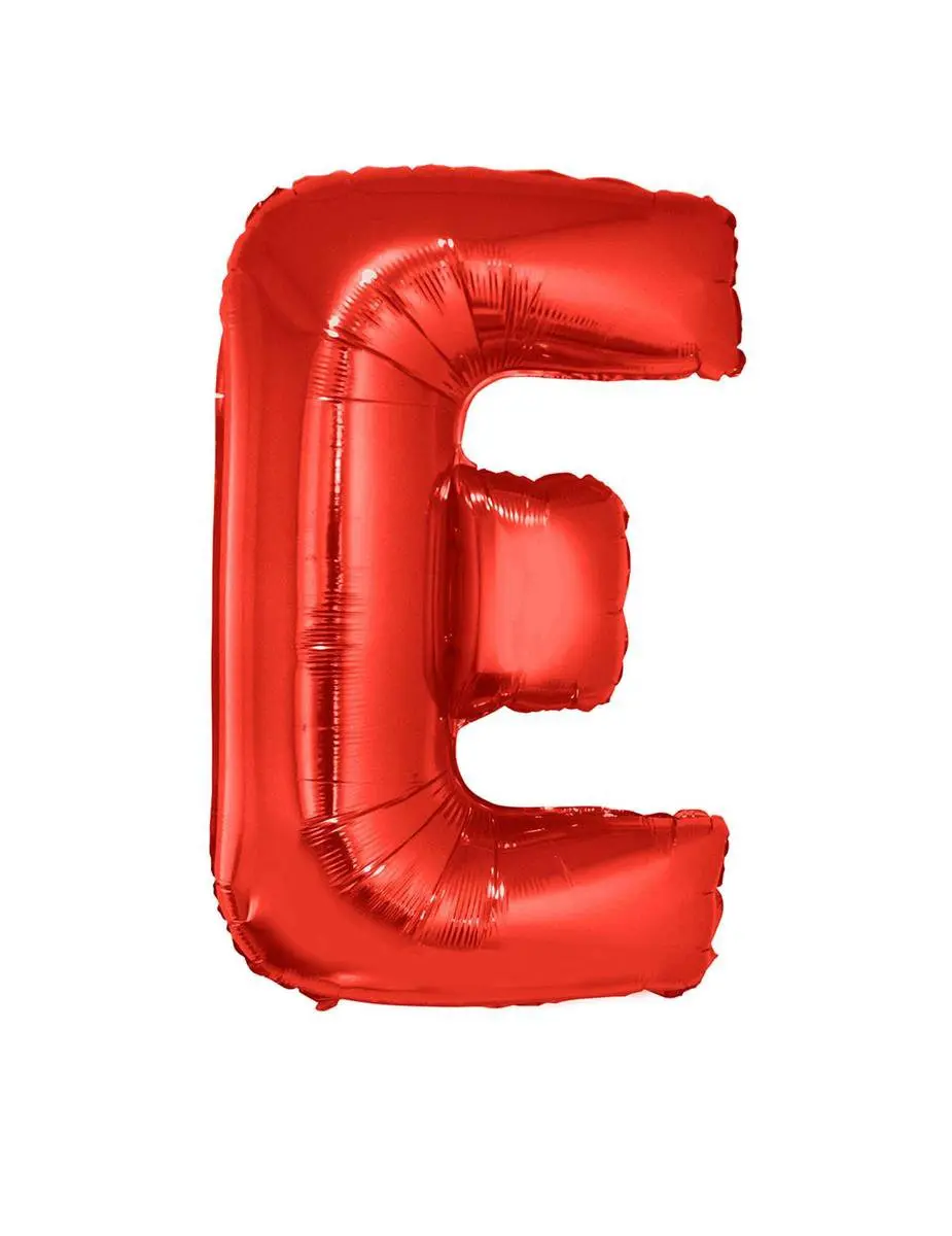 ESPA Rode Aluminium Letter Ballon - afbeelding 3 van 6