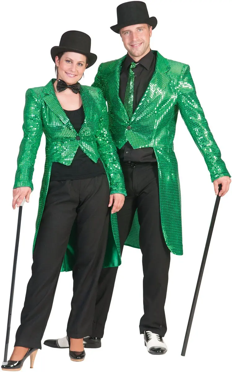 Espa Groene Glitter Slipjassen XXL/XXXL