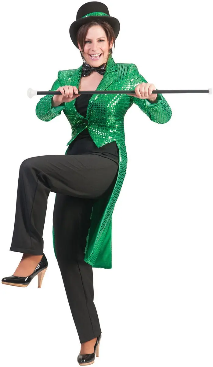 Espa Groene Glitter Slipjassen XXL/XXXL