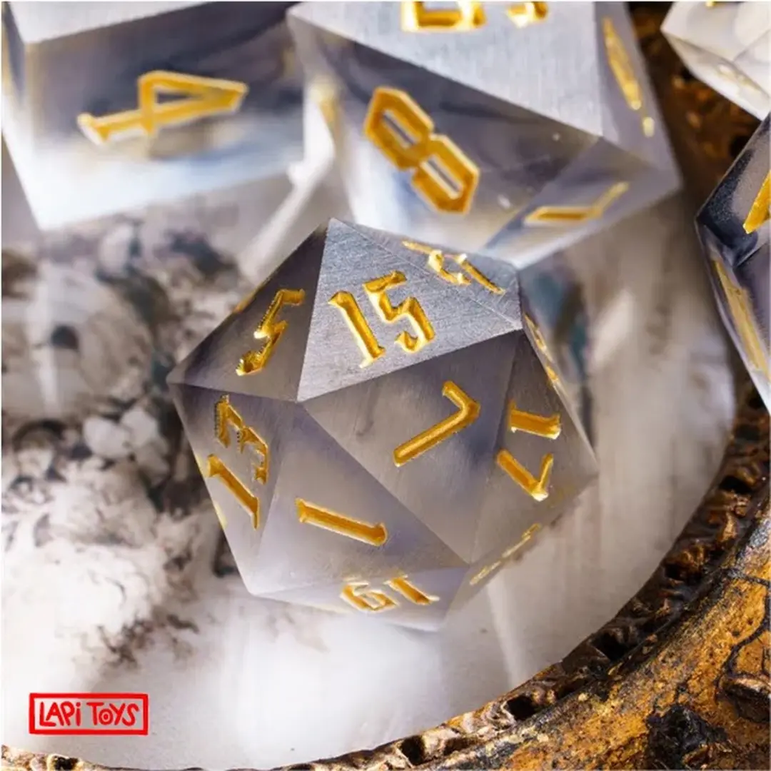 Lapi Toys DnD Dice Set 7-delig - Zwart
