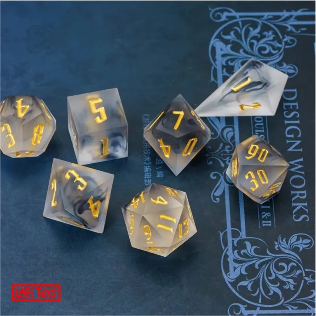 Lapi Toys DnD Dice Set 7-delig - Zwart