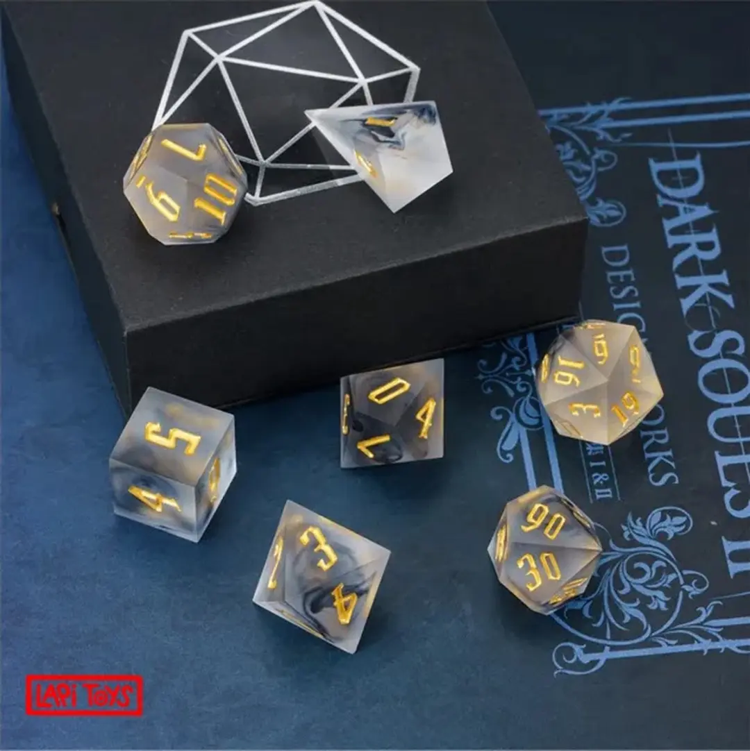 Lapi Toys DnD Dice Set 7-delig - Zwart