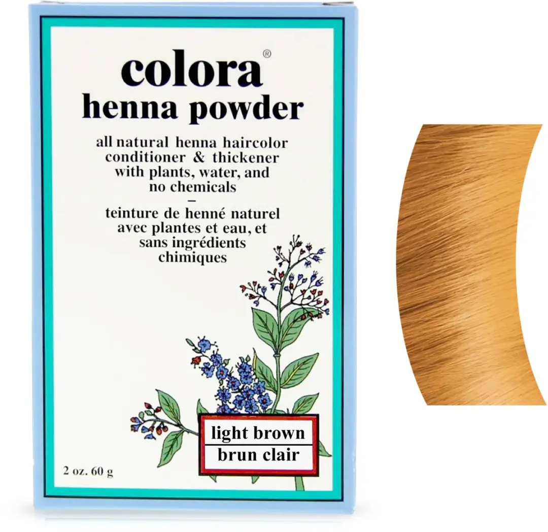 Colora Henna Kleurpoeder Light Brown 60g