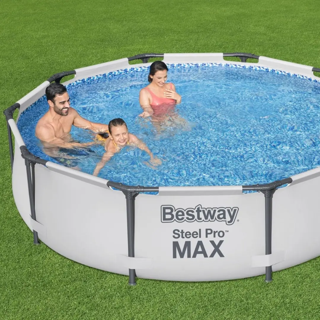 Bestway Steel Pro Max Zwembad 169cm - 431L Grijs