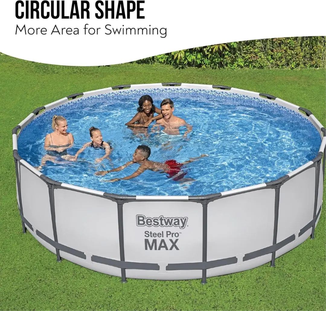 Bestway Steel Pro Max Zwembad 169cm - 431L Grijs