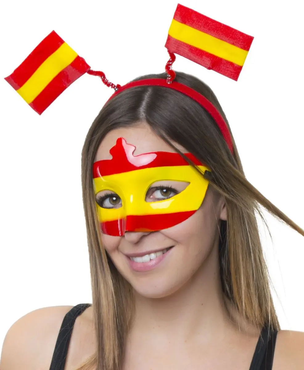 Espa Diadeem Spanje - Rood/Geel