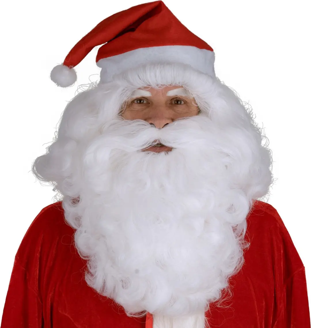 Espa Kerstman Baard met Pruik