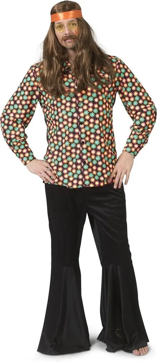 Espa Hippie Blouse Flowering Fiercely - 48/50 Regenboog - afbeelding 6 van 6
