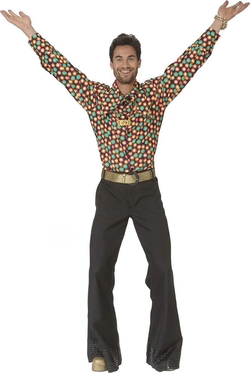 Espa Hippie Blouse Flowering Fiercely - 48/50 Regenboog