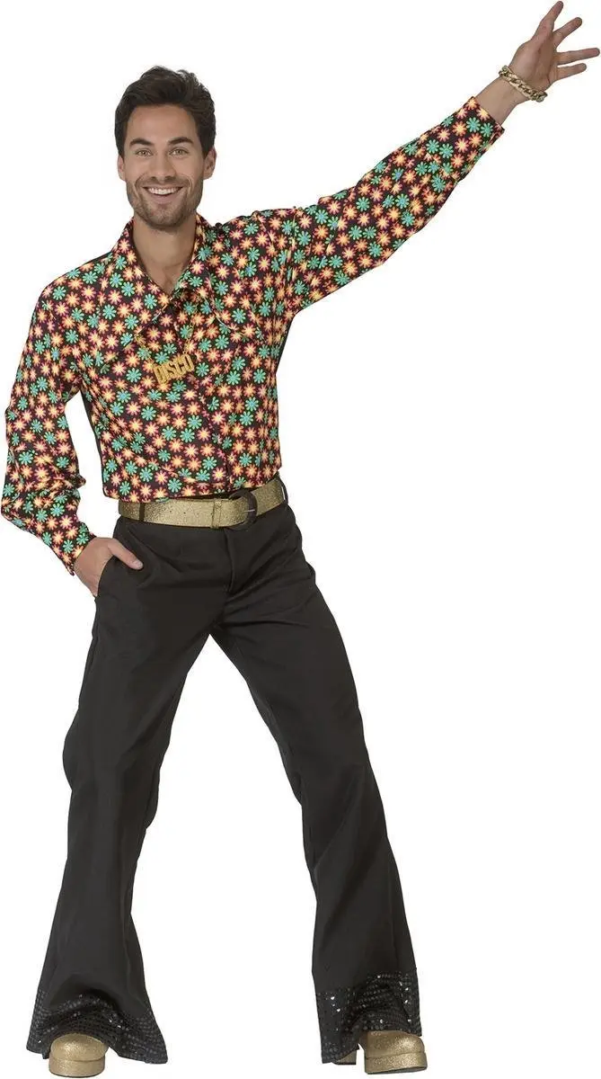 Espa Hippie Blouse Flowering Fiercely - 48/50 Regenboog