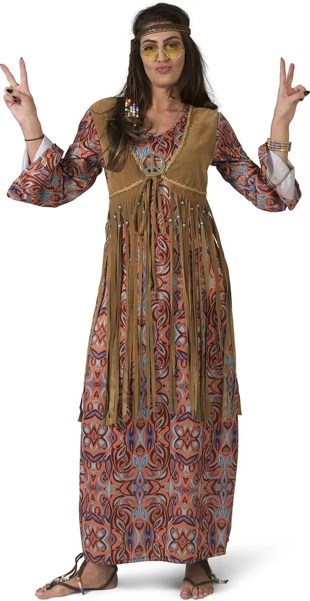 Hippie jurk kostuum Elsemieke