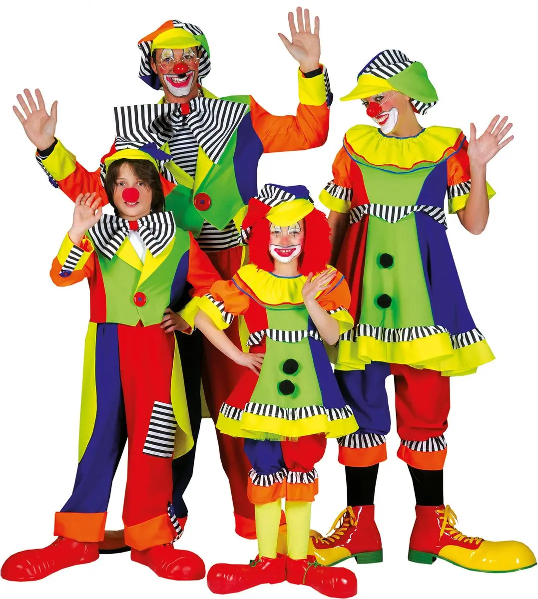 Espa Clownspak Olaf Jongen - Maat 152 - Multicolor